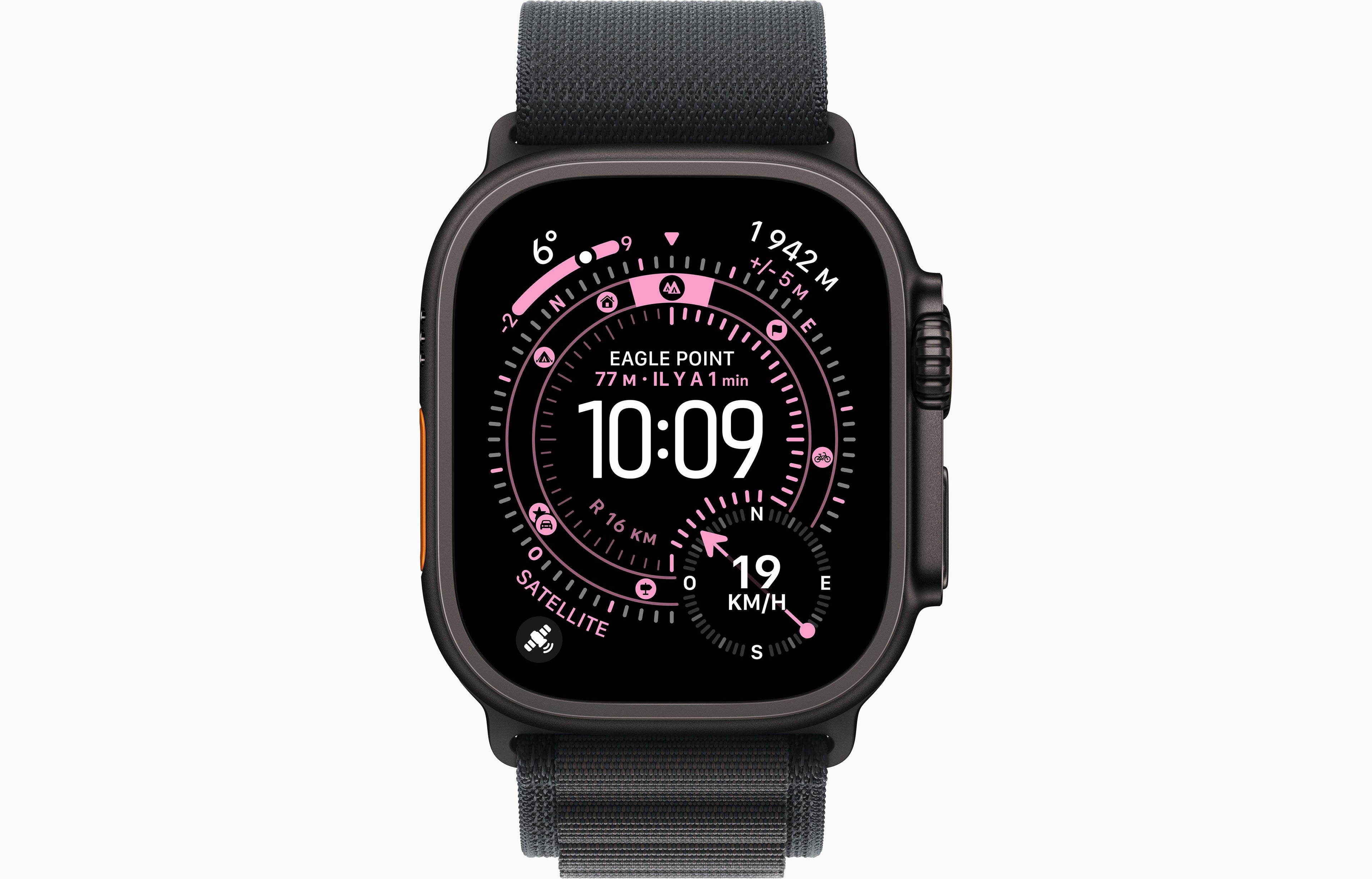 Apple Watch Ultra 3 – Full Black with Alpine Loop